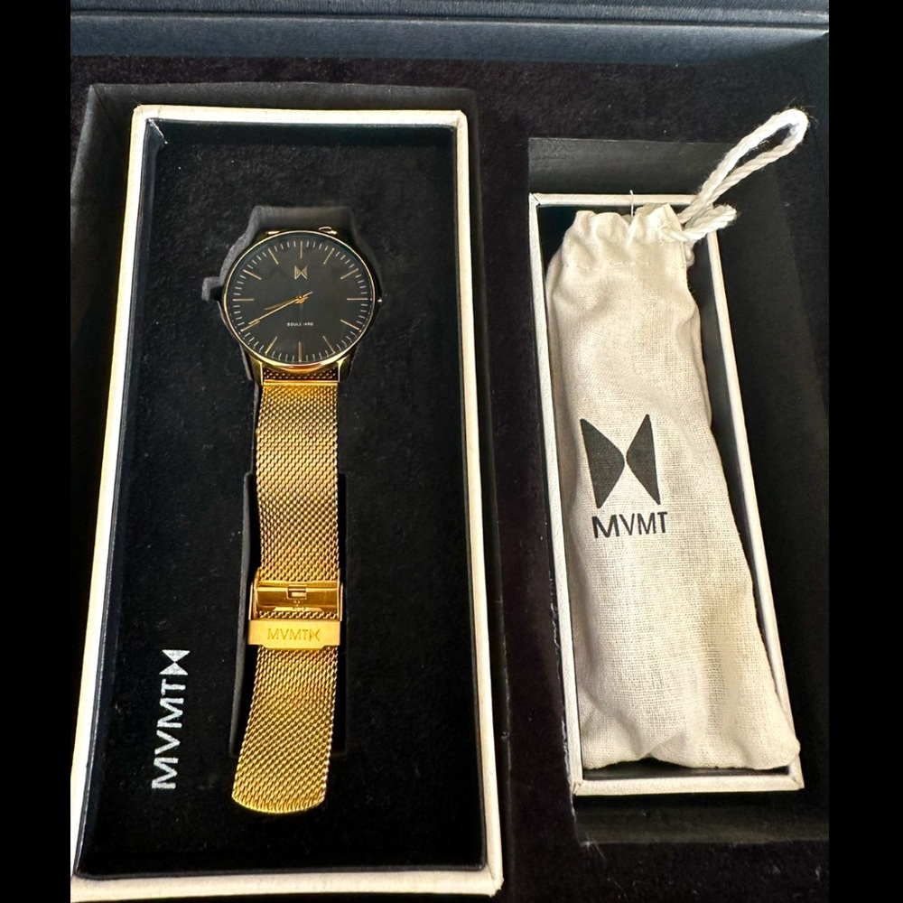 MVMT Boulevard Women’s Gold Watch